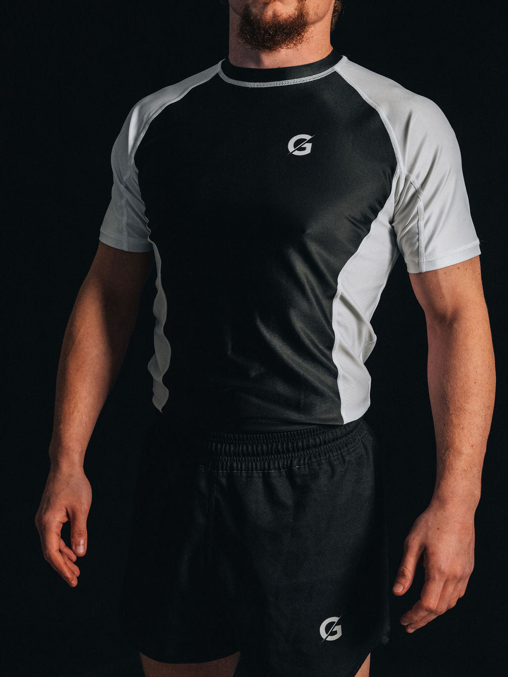 E/4 Premium Ranked No Gi Rash Guard - White Belt